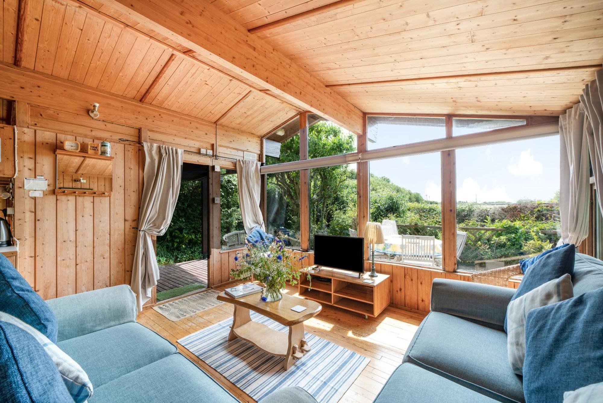Scandinavian Style Lodge In Rock Wadebridge Dış mekan fotoğraf